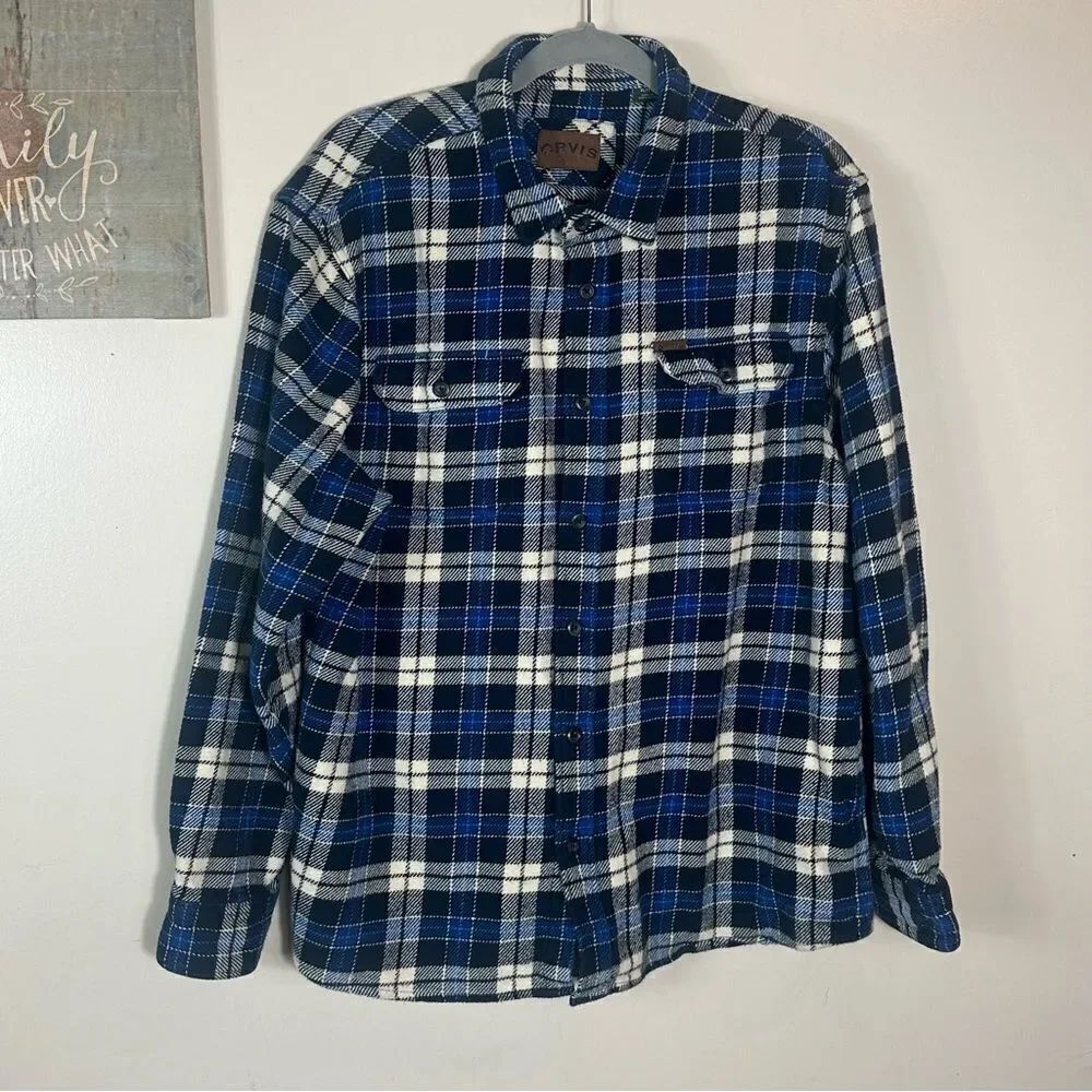 ORVIS FLANNEL CAMISOLA